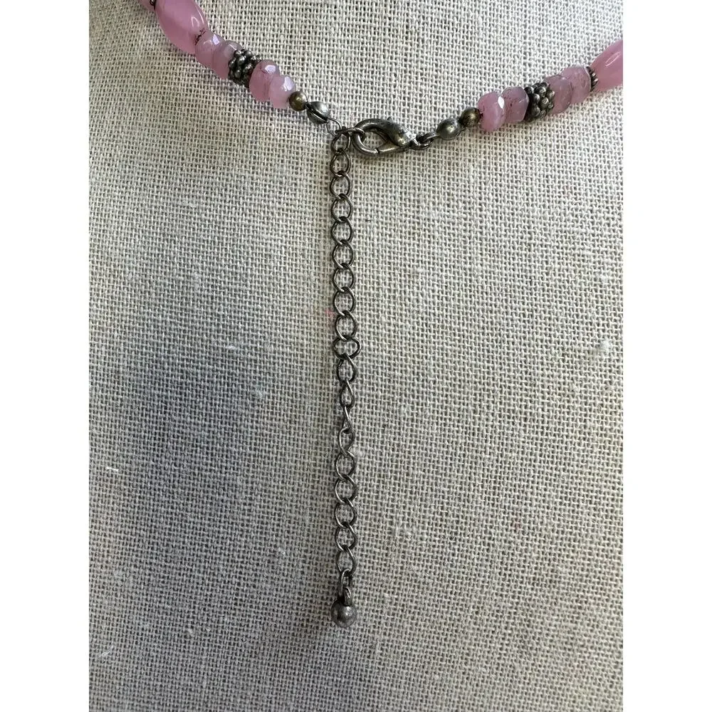 Pink Beaded Necklace